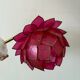 Vintage pink mother-of-pearl angled wall lamp