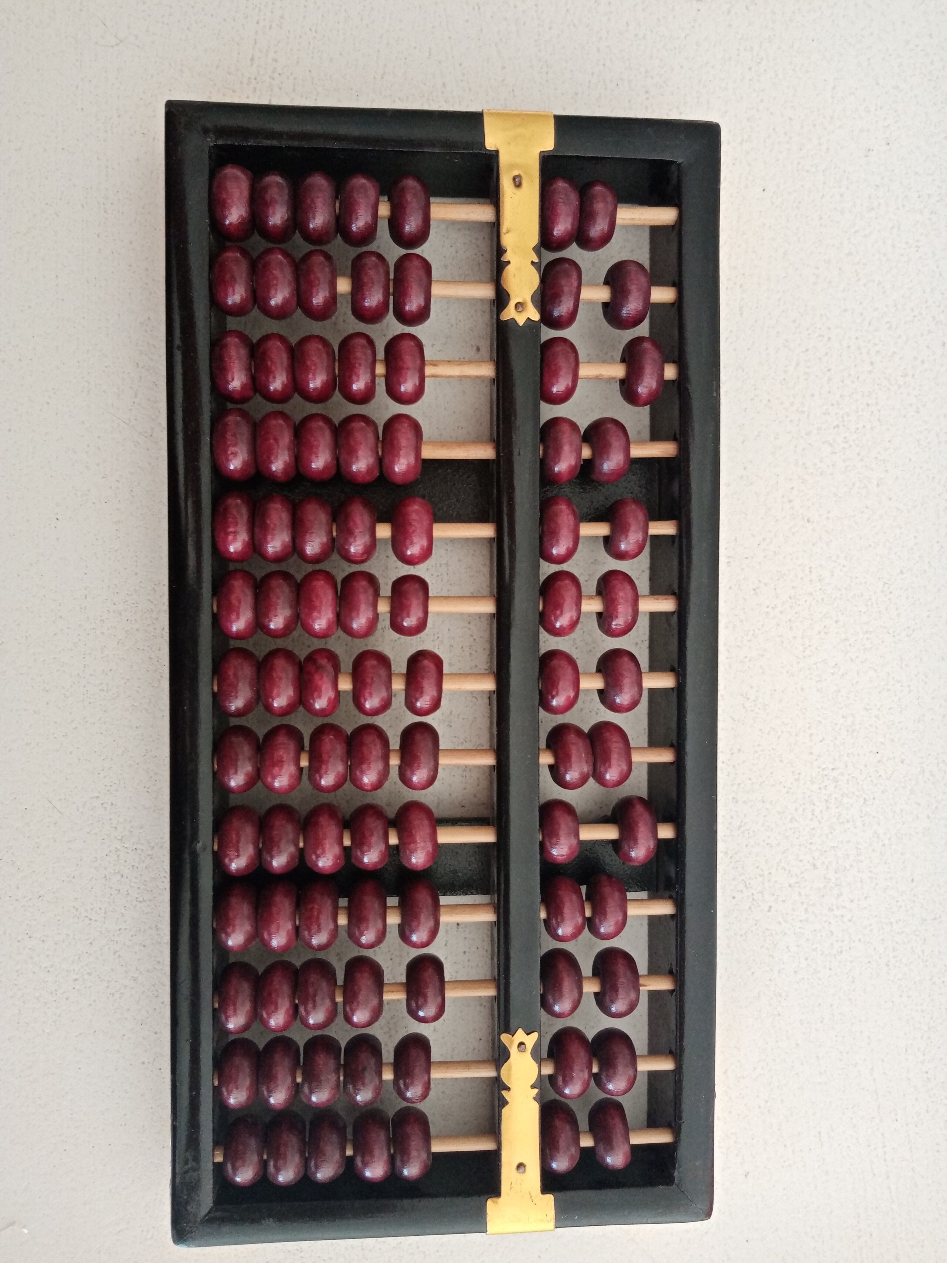 Boulier chinois suan pan en bois