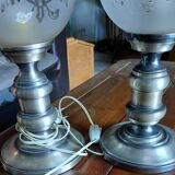 Pair of retro lamps