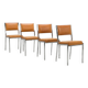 Lot 4 chaises vintage