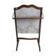 Fireplace cover - mahogany fireplace screen