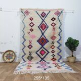 Azilal Berber rug in handmade wool 255 X 153 CM