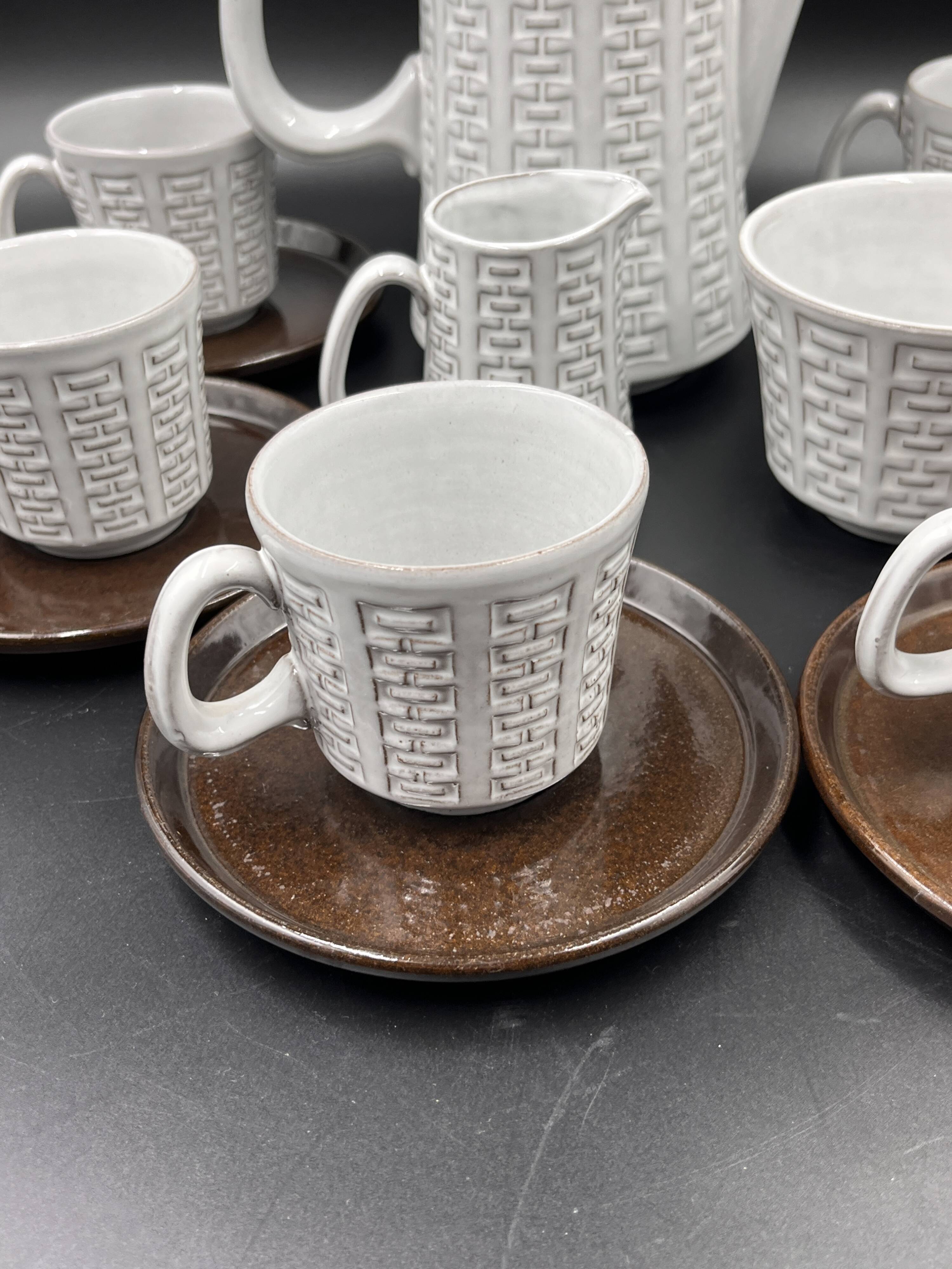 Ceramano coffee service, model: Epsilon by Karl Leuther