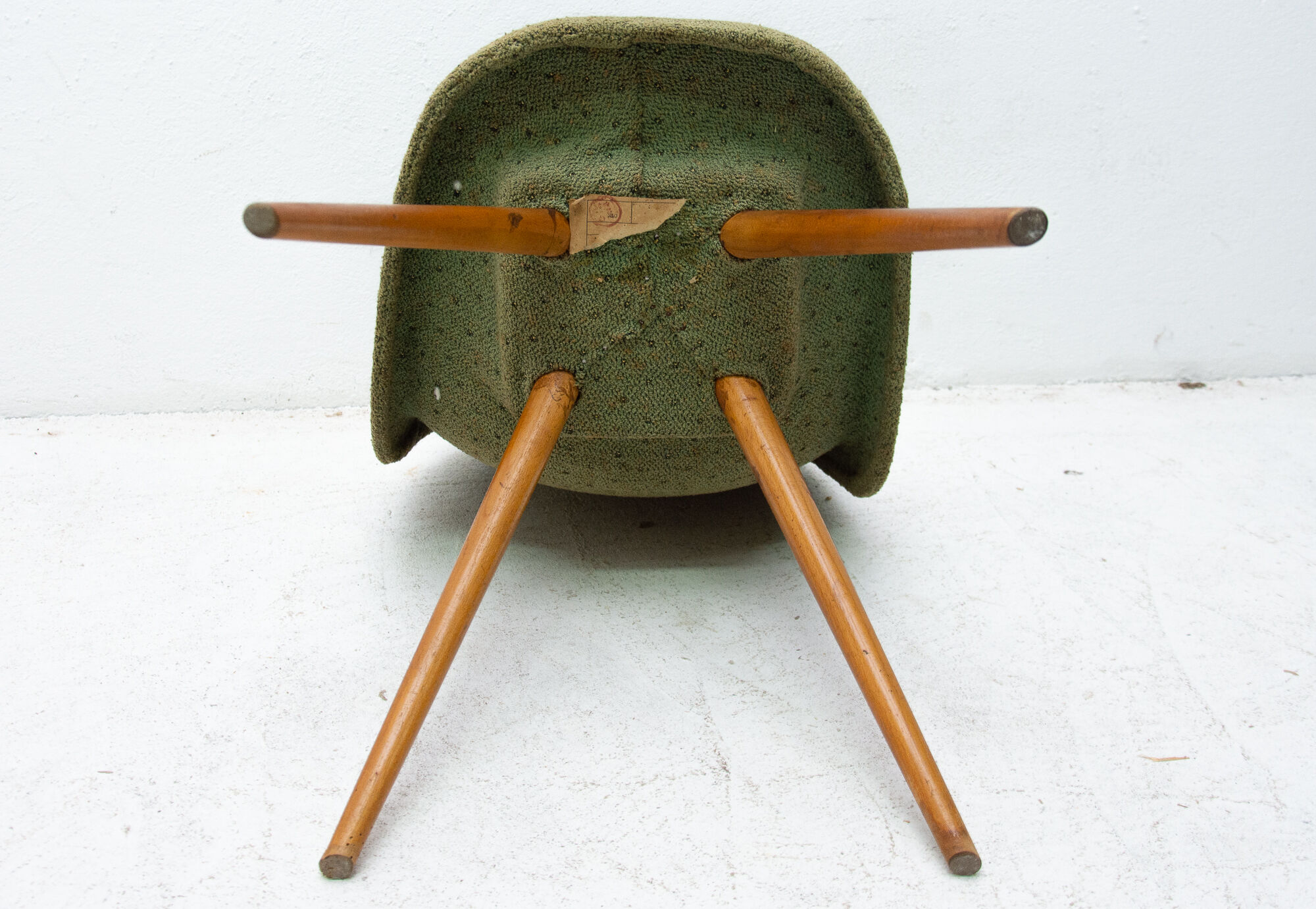 Mid century dining chairs, designed by Frantisek Jirák for Tatra Pravenec
