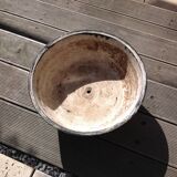 Structured concrete planter 60s-70s