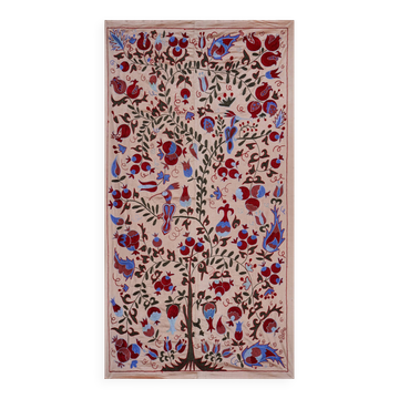 Hand-knotted rug, vintage Turkish rug 107x190 cm