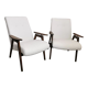 Paire de fauteuils par Jaroslav Smidek restaurés