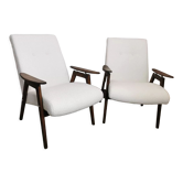Paire de fauteuils par Jaroslav Smidek restaurés