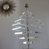70s Roche Bobois Plexiglas Lamp