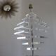Lampe en plexiglas Roche Bobois années 70
