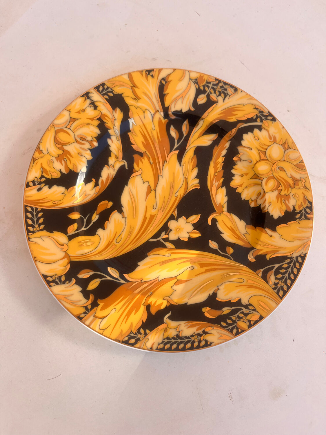 Rosenthal Versace vanity model plate