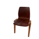 Several Magnificent 1960s wooden bistro chairs.