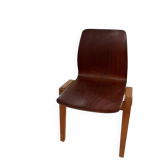 Several Magnificent 1960s wooden bistro chairs.