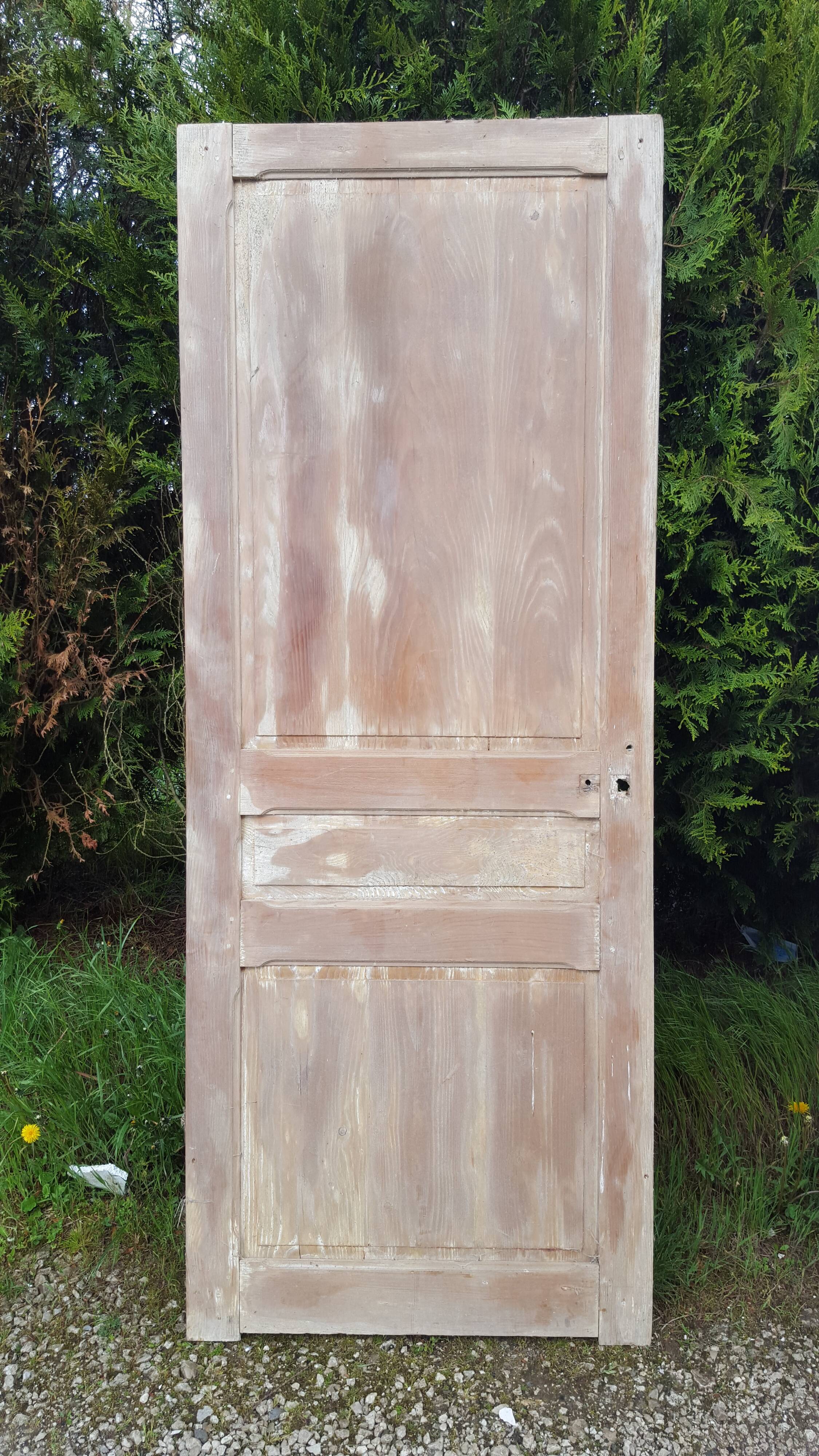 Old moulded separation door
