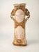 Art Nouveau vase Royal Dux Bohemia, sculpted deer, 1900s
