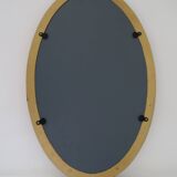 Mirror oval made in France 41x64cm