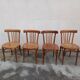 Chaises bistrot vintage