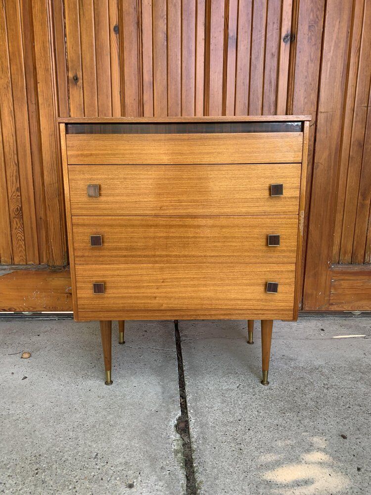 Commode à tiroirs Mid-Century, 1960s