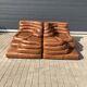 2x De Sede Terrazza DS-1025 (right & left element) Cognac