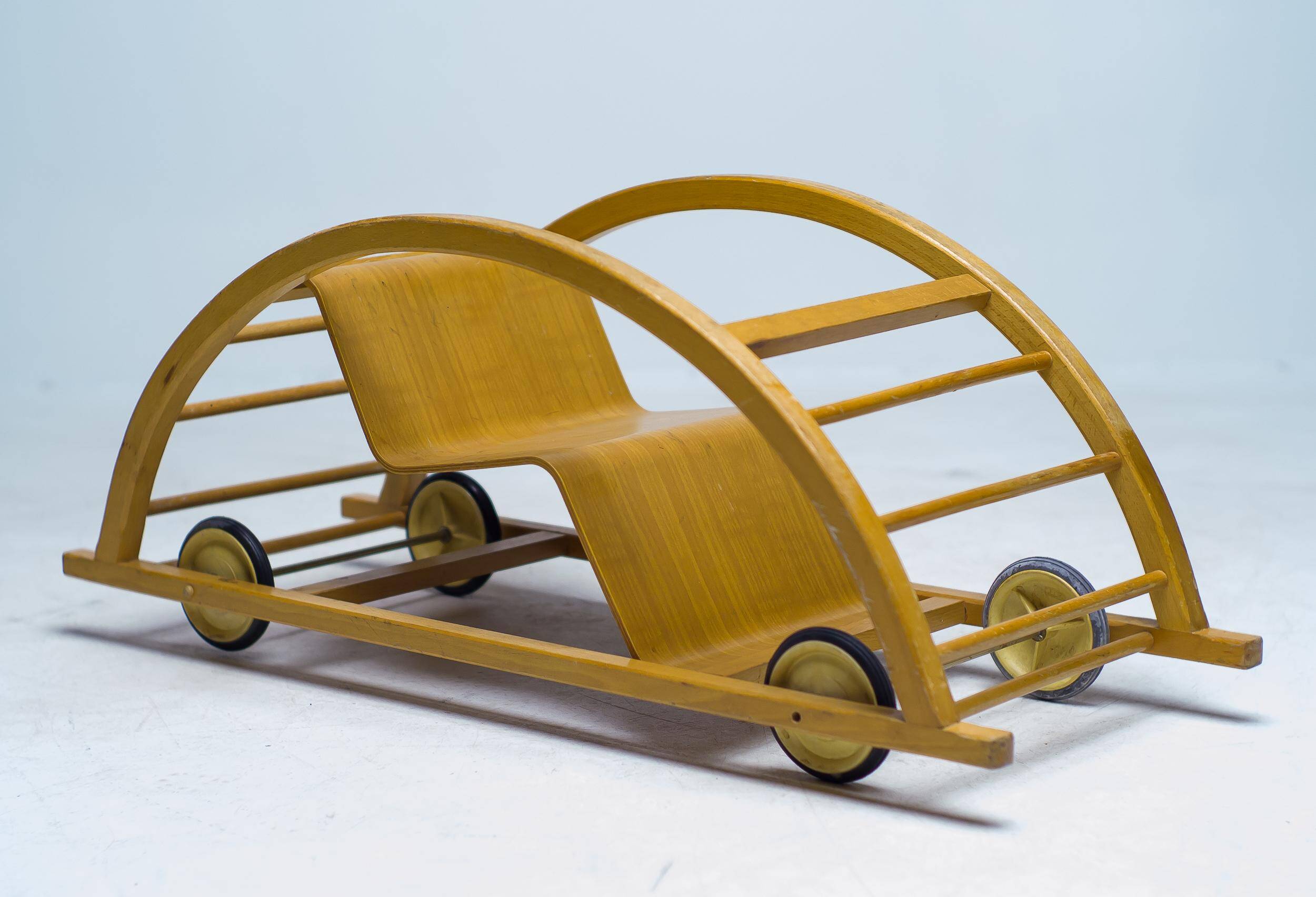 "Rocking cart" - The legendary German "rocking cart" (circa 1955)