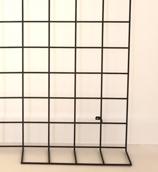 Wall doorpiece grid by Karl Fichtel for Drahtwerke Erlau A.G.Aalen, Germany 50s