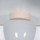 Vintage opaline ceiling light from the 1950s, minimalist.