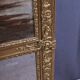 Golden wooden trumeau mirror, Louis XVI style – early 20th century
