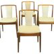 4 chaises Casala, milieu XXème
