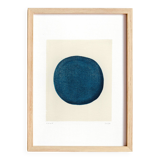 Peinture sur papier - H609 - tableau signé Eawy