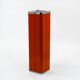 Cendrier sur pied design Giulia Veronesi Ecolight orange Italie années 70