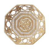 Old braided lace basket