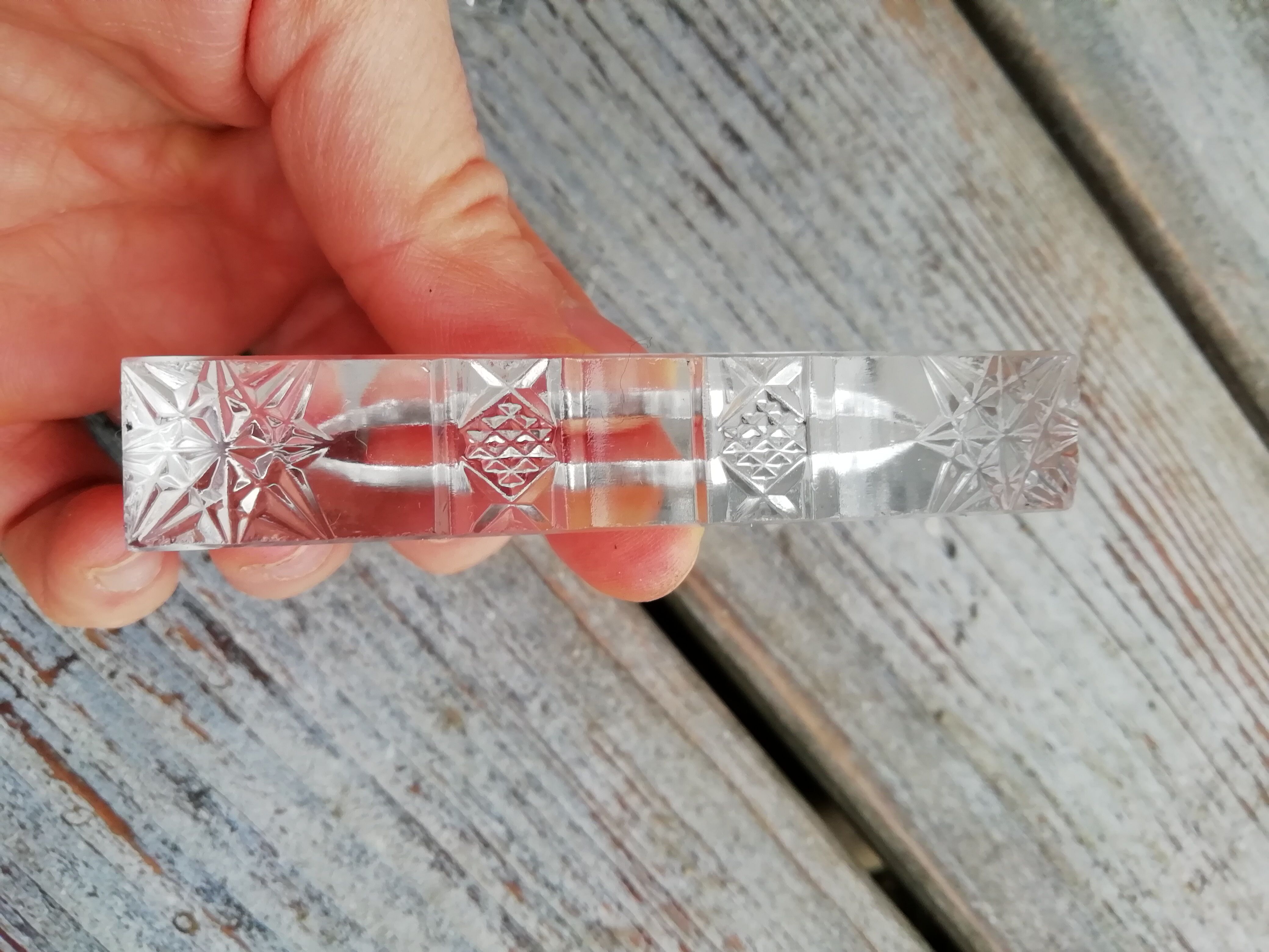 Door chiseled knives Series of 12 chiselled knife holders