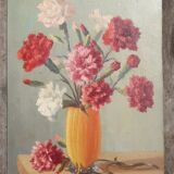 Oil on cardboard by Auguste Gerthoffert 1942