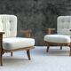 Paire de fauteuils en chêne par Guillerme et Chambron pour Votre Maison, 1960