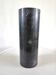 Vase cylindrique rouleau en marbre noir de Carrare