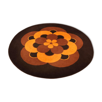 70s round carpet