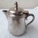 Silver-plated metal milk jug Nakazato