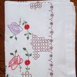 Nappe brodée