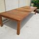 Dining table of 2 meters to 3.4 meters oak