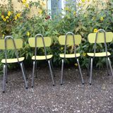 Yellow formica chairs