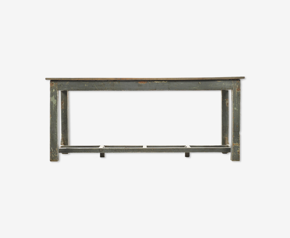 Table en bois patiné