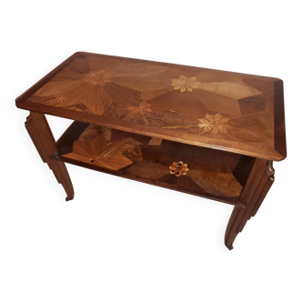 Gallé Art Nouveau Coffee Table