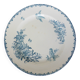 Round ironstone plate from LG Clairefontaine model Bengali 210885.