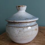 Ceramic pot, signed Atch, Chantal and Thierry Robert