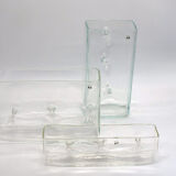 Murano Repetaj Vases by Renato Toso for Fratelli Toso, 1968, Set of 3