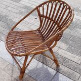 Rattan armchair