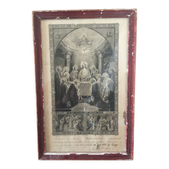 Religious lithograph