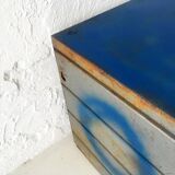 Ensemble de tiroirs métalliques industriels vintage