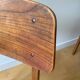 4 Danish chairs in oak and teak, 1960s