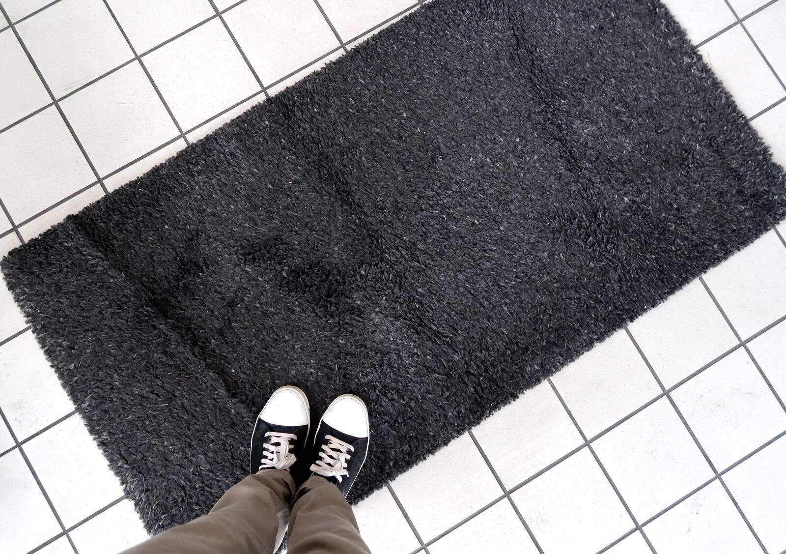 Tapis vintage moderne allemand – 80 cm x 153 cm - 1C967